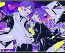 配信活動者さま応援•イラスト承ります 配信活動を彩る人物イラストを制作します イメージ9