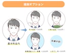 ココナラサムネイル・アイコン・ヘッダー作ります 差がつく似顔絵入り3点セット＊招待コード経由で2000円 イメージ6