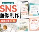 ココナラ最安値｜SNS画像制作します SNS投稿やアイキャッチを作成します イメージ1