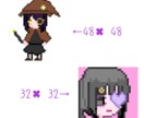 ドット絵描きます リーズナブルな価格でドット絵を制作致します。 イメージ2
