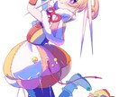 かわいくてかっこいいキラキラなイラストを描きます かっこ可愛いキラキラした、あなたの理想のイラストを作成します イメージ4