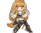 目を引く色彩の厚塗りイラスト描きます 個性派!つやつや鮮やか個性的な質感の厚塗り イメージ8