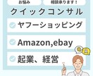EC販売での悩みにクイックコンサル回答します EC小売関連で様々なお悩みをお持ちの方へ イメージ1