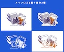 VTuber・配信者向けシンボルマークを制作します VTuberさん向け、個性的なシンボルマークを制作します。 イメージ3