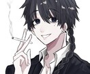アイコンやキャラデザを受け付けております デジタルが苦手な初心者です。苦手なりに全力で描かせて頂きます イメージ1