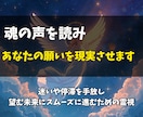 即日霊視✨魂の声を読みあなたの願いを現実へ導きます 迷いや停滞を手放し、望む未来にスムーズに進むための霊視 イメージ1