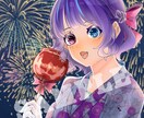 きらきらとした可愛い女の子描きます 可愛い女の子やカッコイイ女の子なんでもお任せください イメージ2