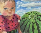 クレヨン画でペットや家族の肖像画を描きますます 油絵のような重厚感。大切なうちの子を暖かく残しませんか？ イメージ4