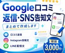 Google口コミ返信・SNS告知文を作成します Google口コミ返信・SNS告知文を作成します イメージ1