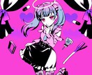 歌ってみたイラスト・立ち絵など1枚絵お描きします ご希望に沿ったイラストを制作いたします！ イメージ6