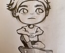 私【高校生絵描き】が素敵なアイコン描きます 手描きからおこしてパソコンで仕上げます！ミニキャラもやってる イメージ1