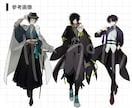 キャラクター立ち絵描きます 少女〜成人男性まで、イラストを描かせていただきます イメージ3