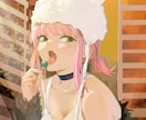 雰囲気重視の厚塗りイラスト制作いたします 柔らかな光や色彩で印象に残る一枚絵を描きます イメージ1