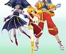実績募集価格/立ち絵イラスト作成致します 先着五名様限定、全身立ち絵+表情バリエ4種が特別価格 イメージ4