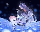 商用費込み！一枚絵イラスト描きます 可愛い女の子から華やかな衣装まで心を込めて丁寧にお描きします イメージ3