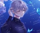 光と厚塗りで印象に残る一枚絵を描きます 透明感のある塗りで男女とも魅力的に描きます イメージ9