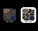 ロゴをデザイン致します 黒背景にあるロゴデザインで独特な世界を。 イメージ3