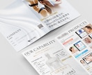 パンフレット リーフレット デザインを制作します パンフレット リーフレット 会社案内 カタログ 営業資料 イメージ9