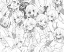 仄暗くてかわいいイラスト描きます アイコン・サムネイル・MVイラスト、どんな雰囲気でも描きます イメージ10