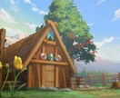 初回につき値下げ中⭐︎一枚絵イラスト描きます 挿絵、動画背景、SNSヘッダー、TRPG用など イメージ4