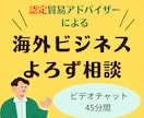 初回限定 海外ビジネスよろず相談　致します 認定貿易アドバイザーが海外ビジネスの相談に乗ります。 イメージ1