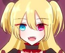 SNSで使用するキャラクターアイコン作成します 可愛らしい雰囲気のアイコンを作成します イメージ1