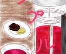 カフェの商品をイラストにします カフェの商品がイラストに⁉︎なります！！！ イメージ1