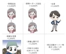 表情４つセット作成します ブログ・YouTube・Instagram他 イメージ5