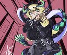 イラストを描きます キャラクター、クリーチャー、アイテム等 イメージ2