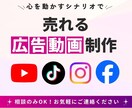 売上1,000万円実績！動画広告を作成します 実績豊富！心を動かすシナリオで動画制作を1から依頼できます イメージ1