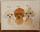 ペット肖像画、可愛くお描きします アニマルコミュニケータが愛情込めてお描きします。SM0サイズ イメージ3