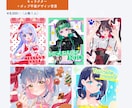 最短納品▶可愛い女の子メインの一枚絵を制作します オリジナルVOCALOID曲のMV、VTuber活動などに！ イメージ3