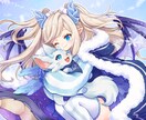 存在感◎かわいいイラストお描きします 動画サムネ・立ち絵・SNS用イラスト各種お描きします！ イメージ4