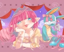 修正無制限！可愛いイラストを制作します 思わず見て愛でたくなるようなイラストをお届け！ イメージ6