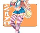 ご希望に沿ったイラスト描きます 立ち絵、キャラデザなど描きます！！ イメージ1