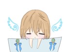 あなたに笑顔届けます ゲーム、アニメ等のイラスト1枚目ミニ2枚目書き途中の等身 イメージ1