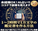 未経験OK！AIを活用した占い副業の始め方教えます 1〜2時間で1万文字の鑑定書を作るAI活用術！ イメージ1