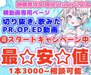 忙しい貴方へ！バズる動画制作します YouTubeは動画で伸ばしましょう！横動画専用ページ イメージ1