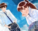 商業漫画家が胸キュン表情イラストを描きます お試し価格・胸キュンイラスト描きます イメージ1
