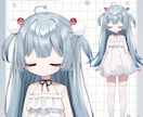 Vtuberイラスト〜モデリングまで作成します すぐ配信可能な可愛いモデルが欲しい方へ イメージ5