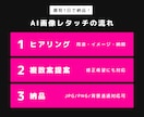 AI画像レタッチ｜写真を美しくAIで再生成します 上手く撮れなかった写真も、AIで綺麗に・高品質に仕上げます イメージ2