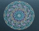 貴方専用《魂の似顔絵》曼荼羅アートをお届けします ◇唯一無二のあなただけの曼荼羅アート◇ イメージ2