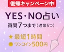 ワンコイン⭐︎ YES・NOをダウジングで占います 通常5つ→今だけ7つ対応◎迷いに白黒ハッキリお伝えします イメージ1