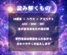 西洋占星術であなたの本質・才能・運命を読みます 恋愛・金運・仕事運・転職・開運・宿命・人生・生きづらい・才能 イメージ3