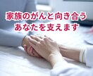 大切な人のがん宣告 その胸の内そっと受け止めます 不安・恐怖・後悔… ひとりで抱え込まないで イメージ1