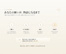 奥深くに眠る、無意識の願いや感情を、物語で映します ★言葉にできない、あなたの奥深くに眠る本当の言葉を、物語に。 イメージ9