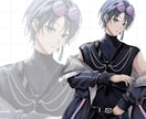 オリジナルキャラクターの立ち絵制作します 短納期◎高画質◎商用利用可◎衣装デザインのみ可◎ イメージ7