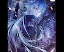 商用利用可能◎ 透明感ある水彩風の一枚絵を描きます 背景付きで世界観・物語性が伝わる❄︎ 表紙・挿絵やMVに！ イメージ5