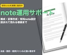 noteの構成・記事作成をサポートします 有料noteを販売中の書き手が構成から執筆まで イメージ1