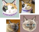 愛猫ちゃんでキュートなねこあたまアイコン描きます シンプルだけどふんわりもふ感もある愛らしいタッチです♪ イメージ4